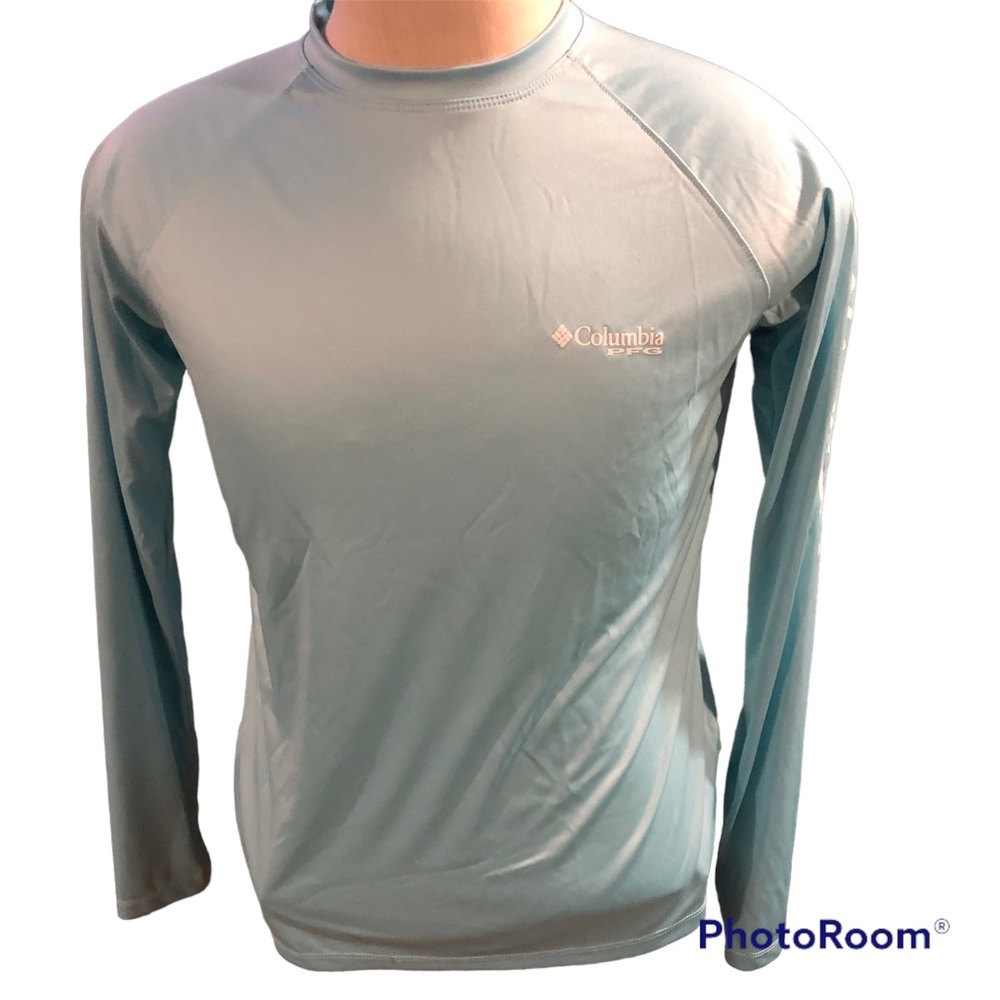 Columbia Sportswear Co Omni Shade Sun Protection PFG Rash Guard 100% Polyester